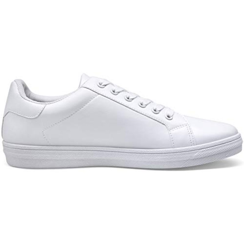 Jousen 남성 패션 스니커즈 남성용 흰색 신발 캐주얼 통기성 신발