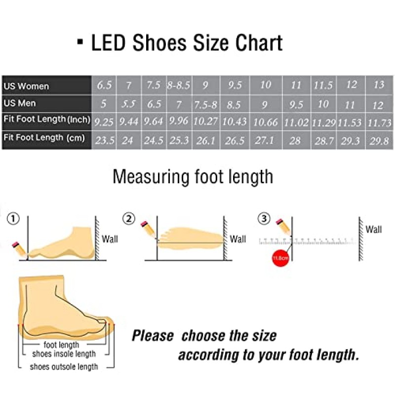 USB 성인 라이트 업 신발 충전식 깜박임 낮은 상단 LED 신발 남여 스포츠 댄스 스니커즈