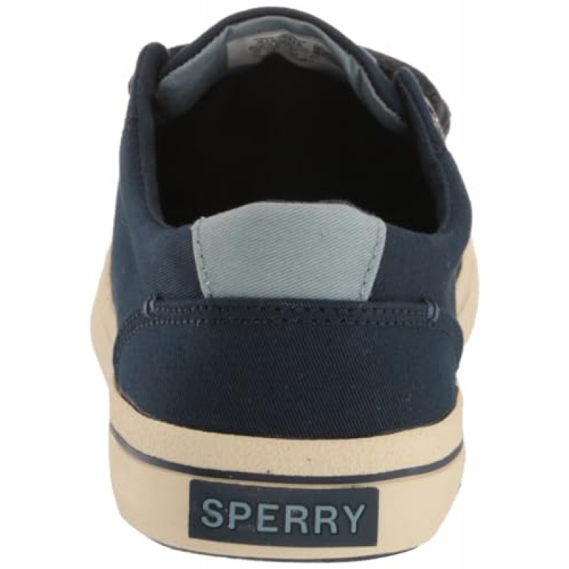 Sperry 남성용 SeaCycled Striper II 텍스타일 스니커즈