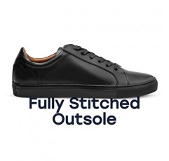 Dunross & Sons 남성 스니커즈. 패션 스니커즈. 레이스업 또는 슬립온 남성용 캐주얼 신발. 편안한 가죽 신발.