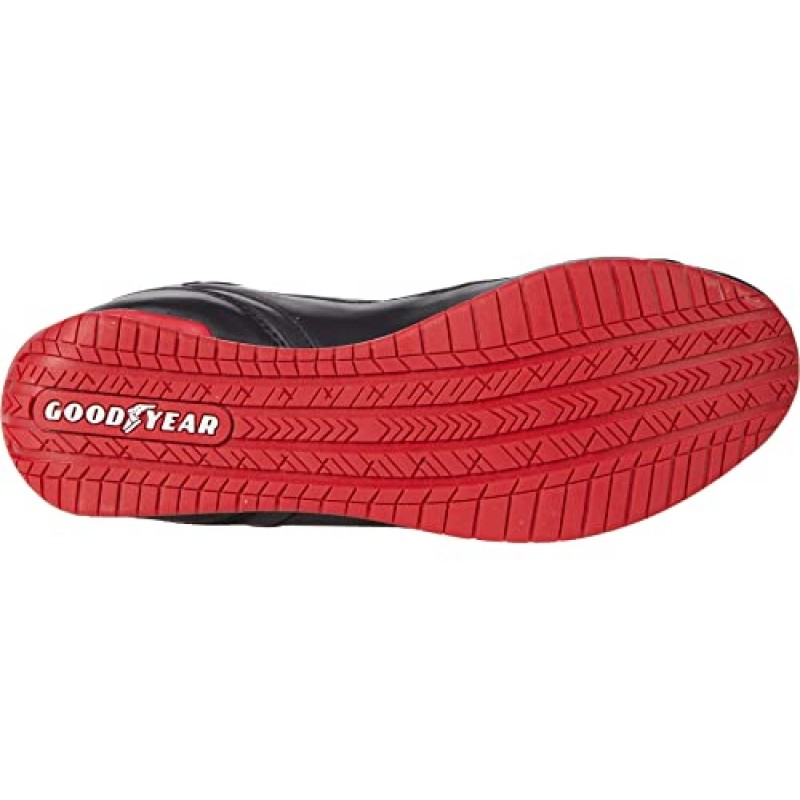 남성용 Goodyear Shift Racing 운동화, 미끄럼 방지 EVA 고무 밑창, PU 가죽 갑피, 메쉬 라이닝이 있는 운동용 자동 레이싱 신발