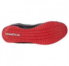 남성용 Goodyear Shift Racing 운동화, 미끄럼 방지 EVA 고무 밑창, PU 가죽 갑피, 메쉬 라이닝이 있는 운동용 자동 레이싱 신발