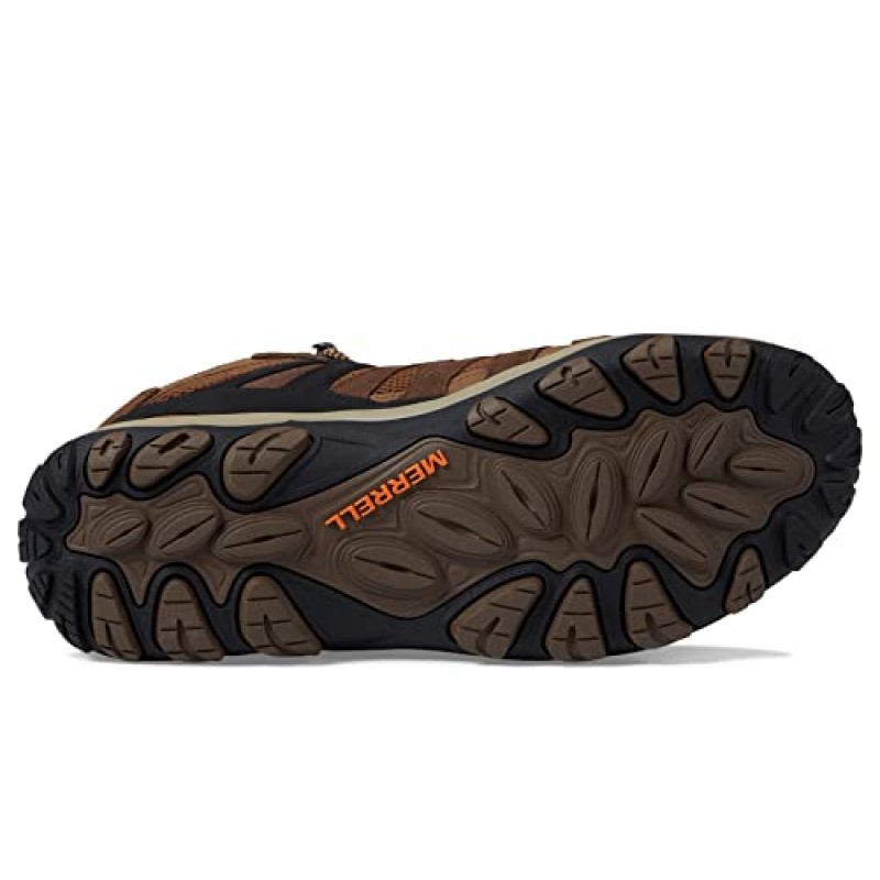 남성용 Merrell Accentor 3 미드 스니커즈 - 텍스타일 라이닝 - 라운드 토 - 레이스 클로저 - 하이탑 디자인