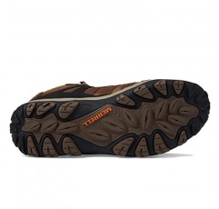 남성용 Merrell Accentor 3 미드 스니커즈 - 텍스타일 라이닝 - 라운드 토 - 레이스 클로저 - 하이탑 디자인