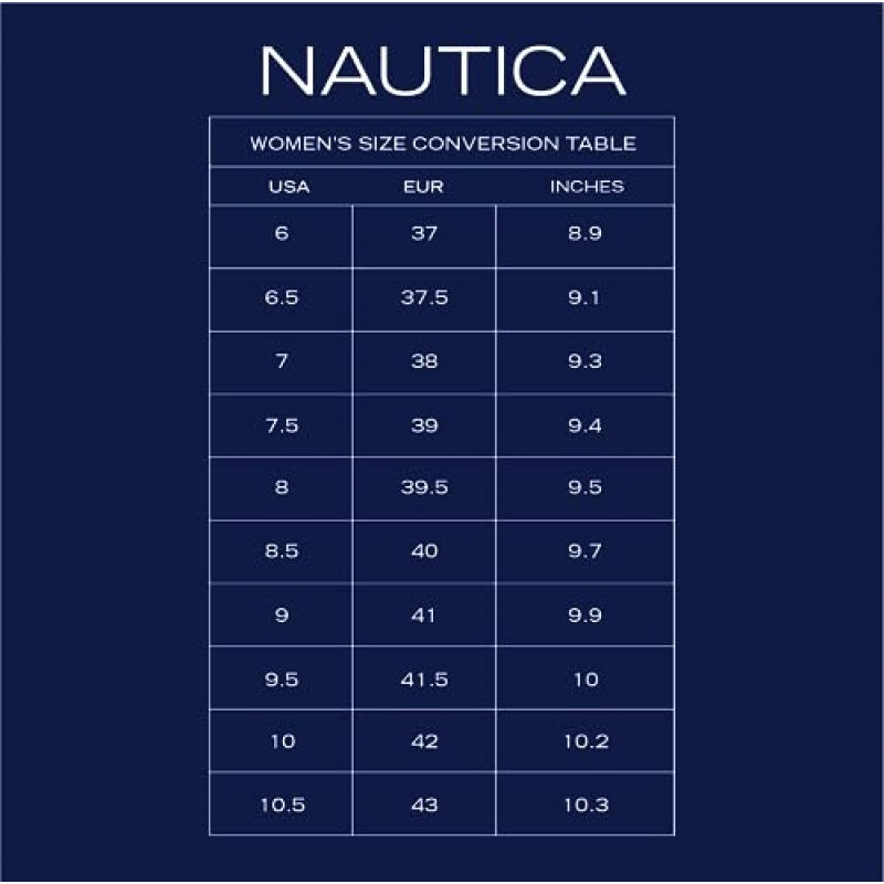 Nautica 여성 패션 스니커즈 캐주얼 슈즈 -Steam (레이스업/슬립온)