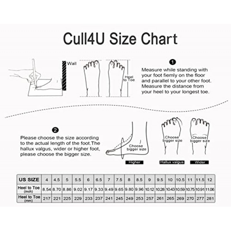 Cull4U 여성 뉴레트로 하이탑 스니커즈 신발