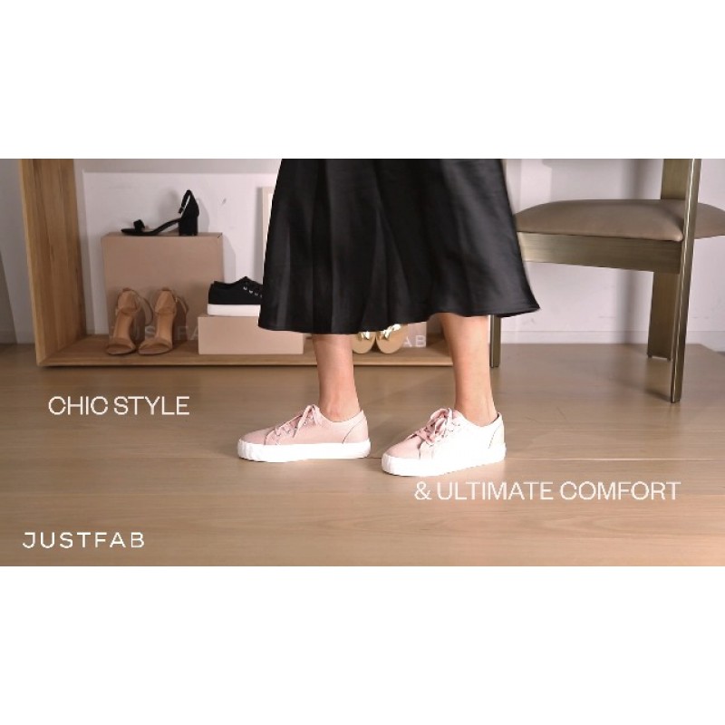 JustFab 초심자 여성 운동화 - 여성 패션 운동화, 로우 탑, 운동화 여성, 여성용 편안한 작업 신발 - 여성용 캐주얼 운동화