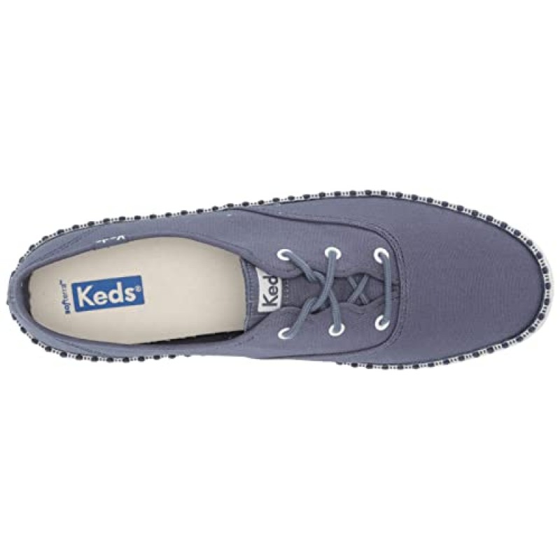 Keds 여성 챔피언 웨이브 캔버스 스니커즈