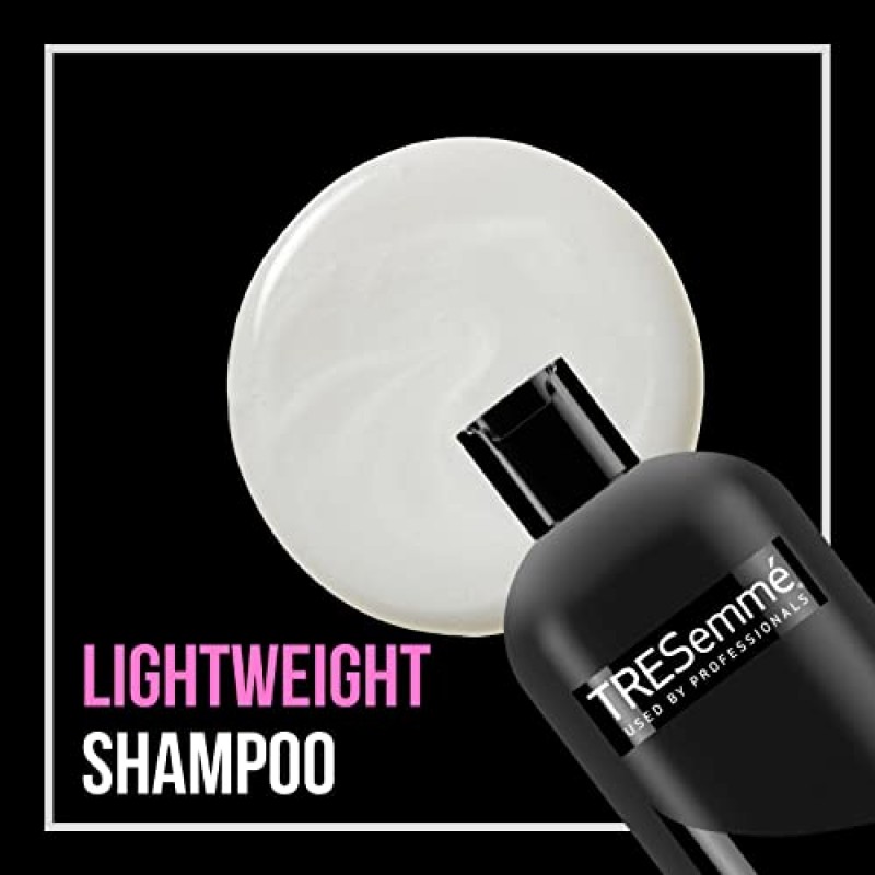 TRESemme 볼류마이징 샴푸 및 컨디셔너 - 미용실 수준 헤어 케어, 무황산염 샴푸 및 컨디셔너 세트, 헤어 볼륨 부스트, 여성용 선물 세트, 28 Fl Oz Ea