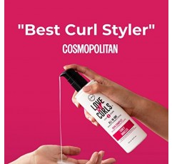 LUS 브랜드 Love Ur Curls 올인원 스타일러, 8.5온스 - 손쉬운 한 단계로 수리, 수분 공급 및 스타일 제공 - 자연스러운 컬리 질감을 위한 맞춤형 헤어 케어 - 크런치 없음, 캐스트 없음, 끈적임 없음 시어 버터 및 모링가 함유