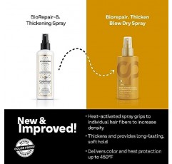 Colorproof Biorepair Thicken Blow Dry 스프레이, 6.7oz - 가늘어지는 염색 모발용, 풍성함, 볼륨 및 밀도 증가, 지속적인 유지력 및 부드러운 스타일, 더 두껍고 풍성해 보이는 모발