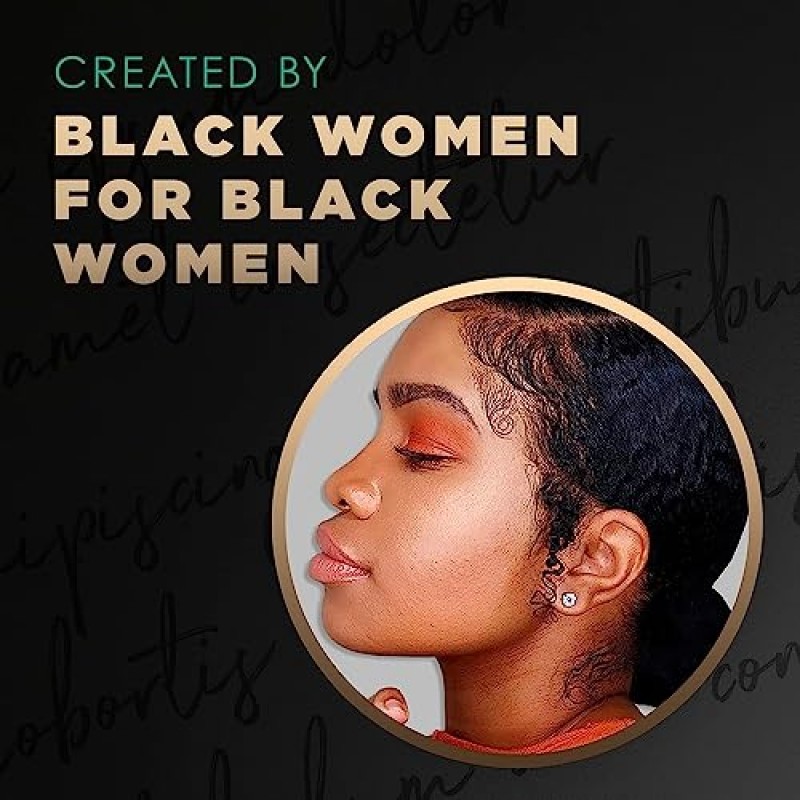 My Black is Beautiful 디탱글러 스프레이, 황산염 없음, 곱슬머리와 꼬불꼬불한 모발용, 코코넛 오일, 꿀, 강황 함유, 7.6fl oz