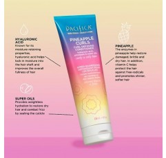 Pacifica Beauty, 파인애플 컬 디파이닝 샴푸 + 파인애플 컬 디파이닝 컨디셔너, 히알루론산, 곱슬머리 및 결이 있는 모발용, 비건 & 크루얼티 프리, 2개 세트