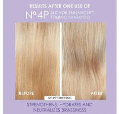 Olaplex No. 4P 블론드 강화 토닝 샴푸, 8.5 Fl Oz