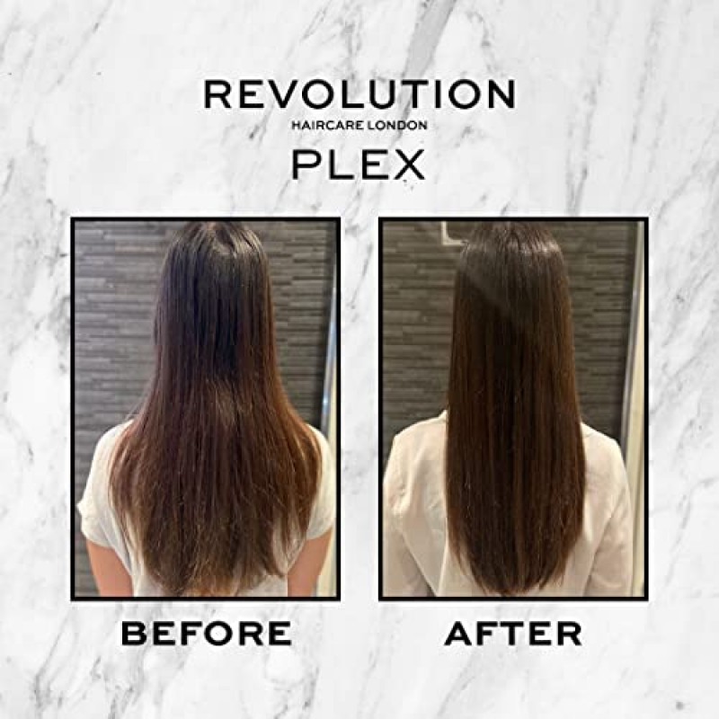 Revolution Haircare Plex 6 본드 복원 스타일링 크림, 색상 복원, 곱슬거림 방지 헤어 제품, 비건 및 동물 실험 없음, 100ml