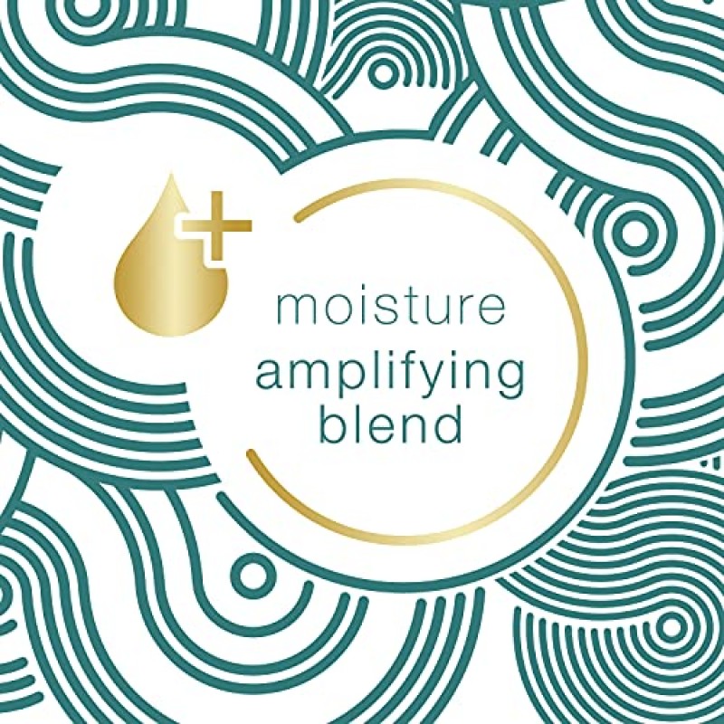 Dove Amplified Textures 코일, 컬, 웨이브용 무황산염 모이스춰라이징 샴푸 모이스처 증폭 헤어 케어 블렌드로 하이드레이팅 클렌징, 32.3 Fl Oz