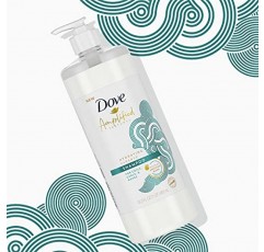 Dove Amplified Textures 코일, 컬, 웨이브용 무황산염 모이스춰라이징 샴푸 모이스처 증폭 헤어 케어 블렌드로 하이드레이팅 클렌징, 32.3 Fl Oz