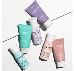 VIRTUE 풀 컨디셔너 2 FL OZ | 여행 크기 | 알파 케라틴이 모발을 두꺼워지고 볼륨을 높여줍니다 | 황산염 프리, 파라벤 프리, 색상 안전, 비건