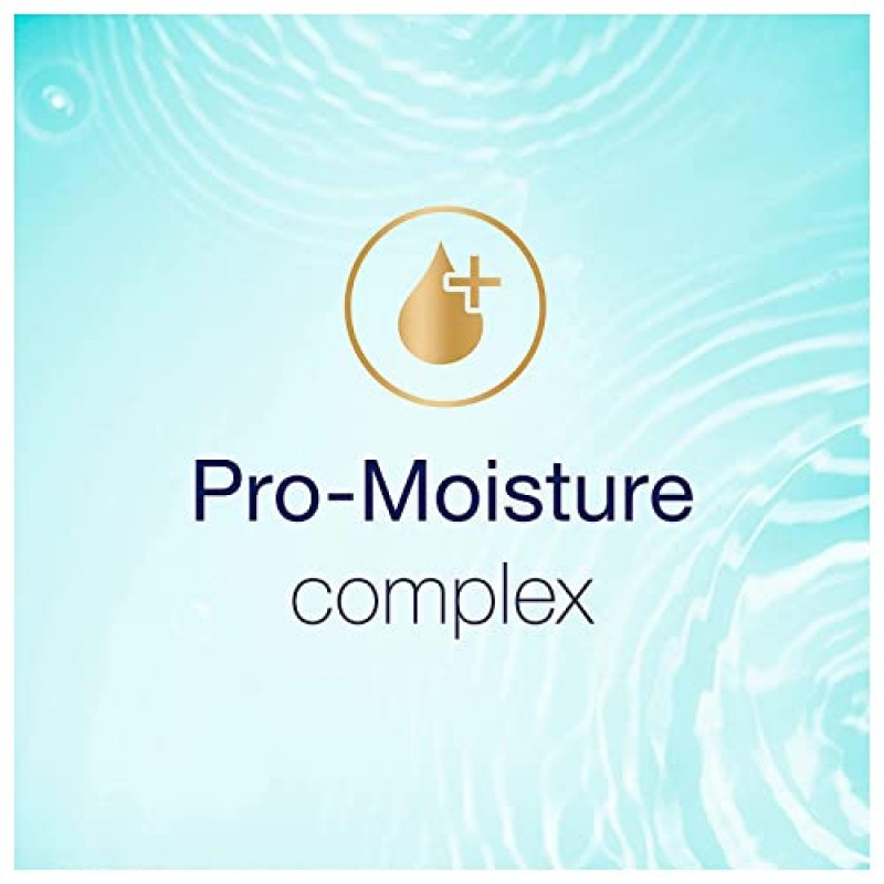 Dove Nutritive Solutions 모이스춰라이징 샴푸 데일리 모이스쳐 건성 모발용 프로-모이스처 복합체 함유로 관리하기 쉽고 부드러운 모발용 12온스(4팩)