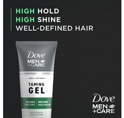 Dove Men+케어 강력한 고정력을 위한 스타일링 젤 길들이기 젤 더 두껍고 건강해 보이는 모발을 위한 헤어 스타일링 제품 7온스 3개