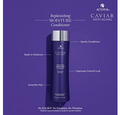 Alterna Caviar 안티에이징 리플레니싱 모이스처 샴푸 및 컨디셔너 점보 세트, 각 16.5온스 | 보호, 복원 및 수분공급 | 황산염 없음