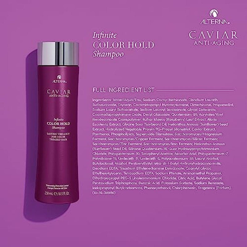 Alterna Haircare 캐비어 ​​안티 에이징 인피니트 컬러 홀드 샴푸 33.8온스