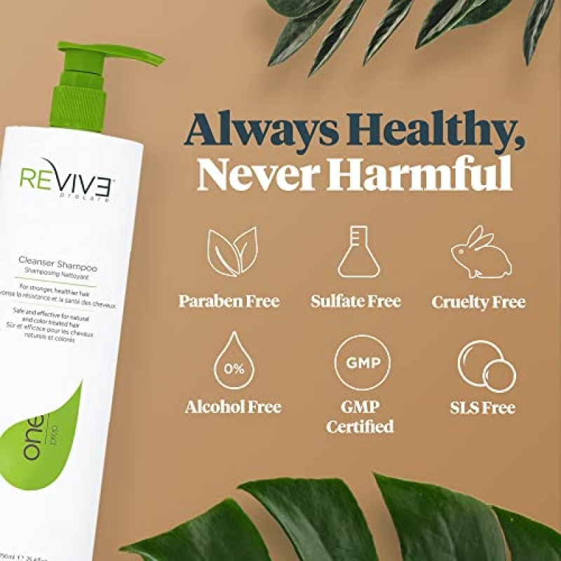 REVIV3 PROCARE Reviv 3 프로케어 프렙 클렌저 샴푸 임상 테스트를 거친 모발 및 두피 케어 안티 틴닝 파인