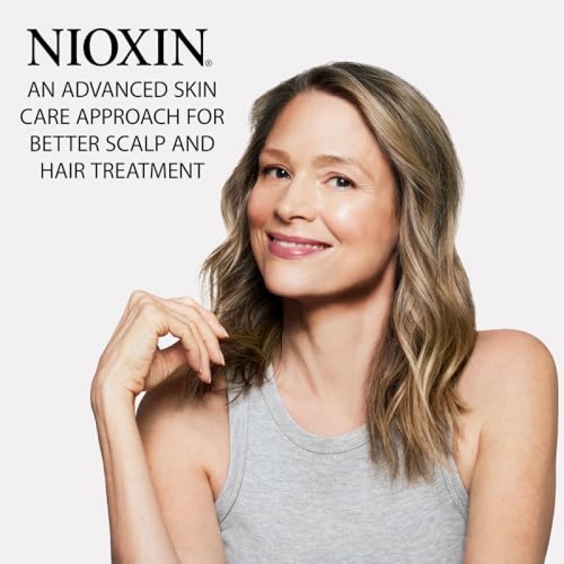 Nioxin 3D 인텐시브 헤어 부스터, 직경 보호 기능을 갖춘 진행된 가늘어짐을 위한 큐티클 보호 트리트먼트, 3.4온스