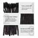 FAMILOCS Dreadlock Extensions 인간의 머리카락 10 인치 0.4cm 너비 70 가닥 Loc Extensions 남성용/여성용 바늘과 빗이 있는 수제 영구 소프트 Locs