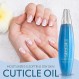 SEACRET CUTICLE OIL: 금송화, 아르간, 호호바, 스위트 아몬드, 포도씨 오일, 비타민 E가 함유된 사해 미네랄 네일 케어 트리트먼트, 모든 손톱 유형을 보호하고 부드럽게 함, 이스라엘산, 1온스