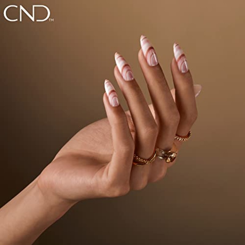 CND Vinylux 롱웨어 코럴 매니큐어, 젤 같은 광택 및 칩 방지 색상, 0.5 Fl Oz