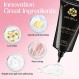 UNA GELLA 솔리드 네일 팁 글루 젤 2 * 40ml 램프 경화 필요 소프트 젤 네일 팁 담그기 아크릴 손톱 확장을 위한 초강력 네일 접착제 젤 가짜 네일 팁 젤 젤리 팁을 위한 접착제 누르기