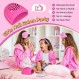 AIRSEE 어린이용 네일 건조기, DIY 스티커가 포함된 미니 네일 팬 속건성, 일반 광택용 네일 건조기, 아름다운 생일, 크리스마스, 6-12세 소녀를 위한 파티 선물, 휴대용 및 안전