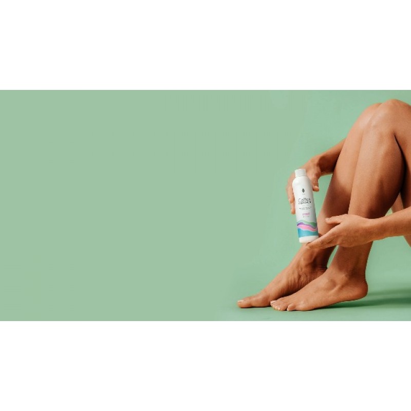 Lee Beauty 발용 프로페셔널 각질 제거제 - 8온스, 독창적이고 강력한 제형 - 추가 강도 젤, 홈 페디큐어 발 스파 결과 - 갈라지고 죽은 건성 피부 용품