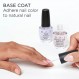 OPI 천연 네일 강화제, 비건 포뮬러, 비타민 A 및 E 함유, 변색 방지, 손톱 강화, 투명, 0.5 fl oz