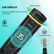 무선 전문 네일 드릴 머신 35000RPM 아크릴 젤 네일용 휴대용 충전식 전기 Efile 파일 키트 매니큐어 페디큐어 폴리싱 리무버 도구 7비트 및 샌딩 밴드가 있는 LED 디스플레이
