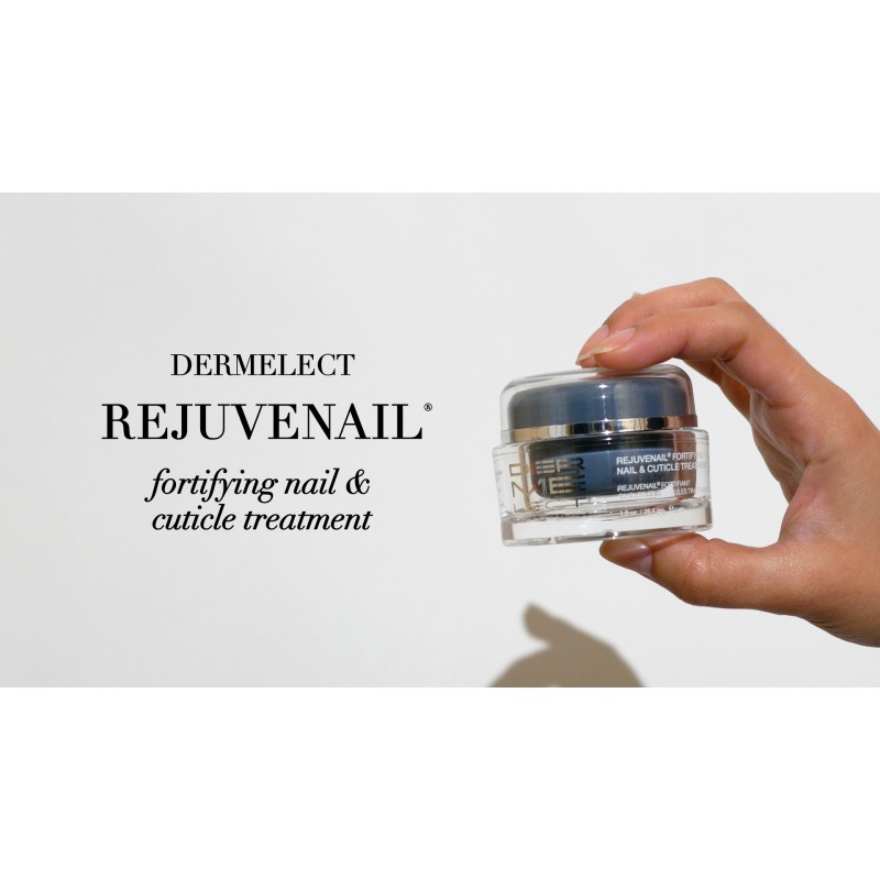 Dermelect Rejuvenail Fortifying 네일 & 큐티클 트리트먼트 - 펩타이드 히알루론산 시어 버터가 함유된 건조하고 손상된 큐티클 관리 크림 큐티클과 네일 복구, 보습, 진정, 강화 1온스