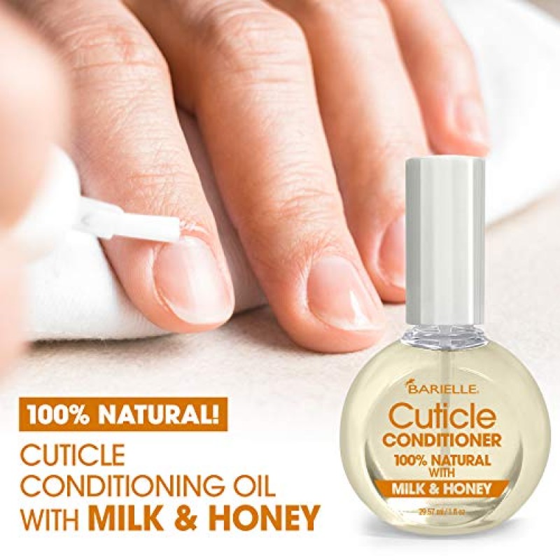 Barielle Miracle Nail Fixers 컬렉션: 4PC 네일 강화, 큐티클 케어 및 네일 트리트먼트 컬렉션
