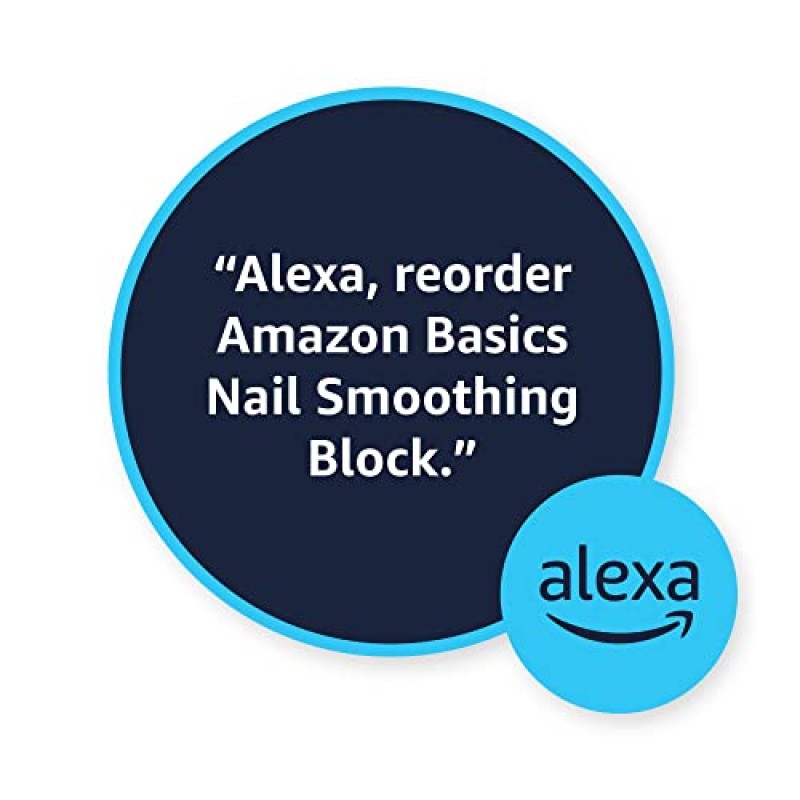 Amazon Basics 네일 스무딩 블록, 20개, 중간 크기