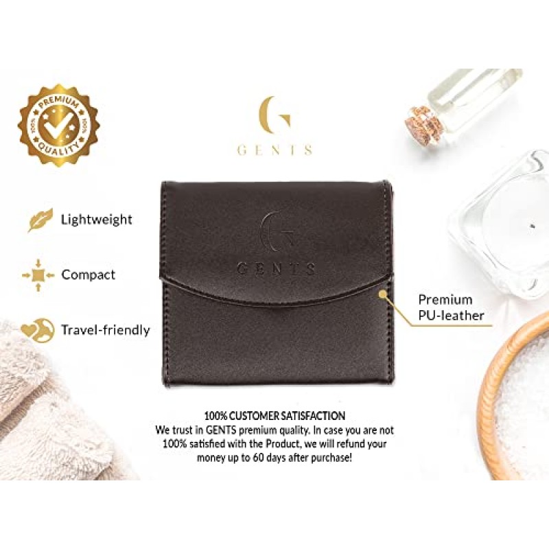 남성용 및 여성용 남성용 매니큐어 세트(14개) 전문 남성용 그루밍 키트 - 스테인레스 스틸 매니큐어 도구 - 네일 케어 및 풋 케어용 페디큐어 키트