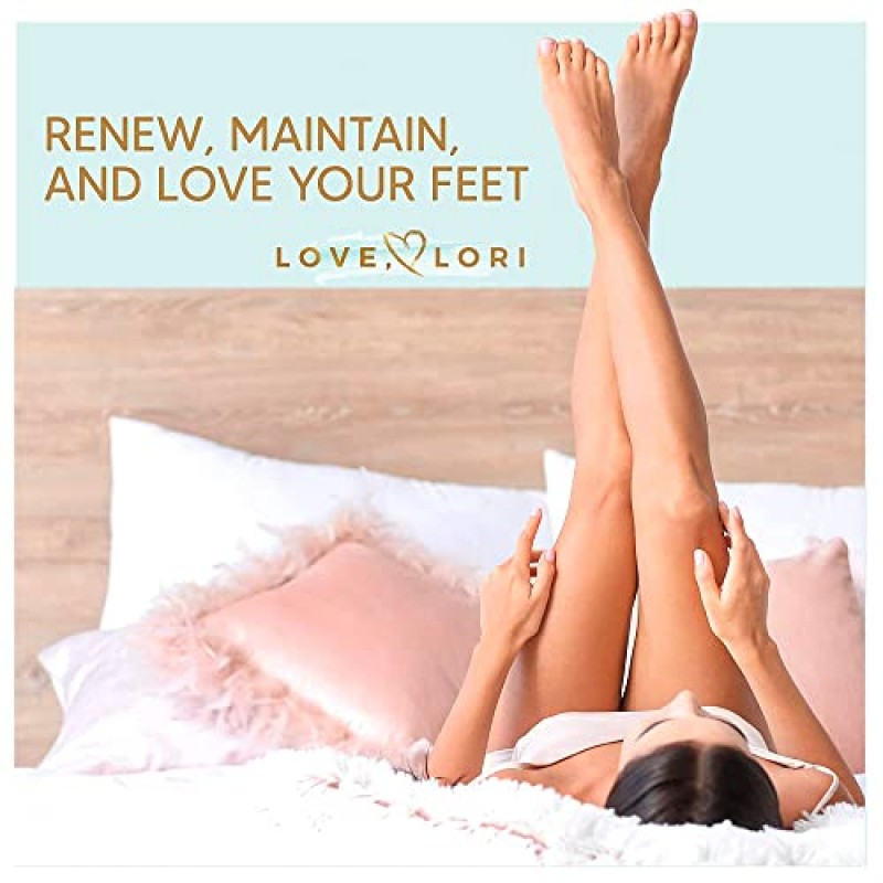 발 각질 제거제 및 발 파일 발 굳은살 제거제 - 페디큐어 용품 발 스크러버 각질 제거제 - 풋 케어 굳은살 제거 액체 젤 - 풋 스파 키트