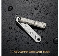 FERYES 손톱깎이 세트 - 매니큐어용 프리미엄 품질 스테인레스 스틸 발톱 및 손톱깎이 - 4개 네일 케어 도구 키트