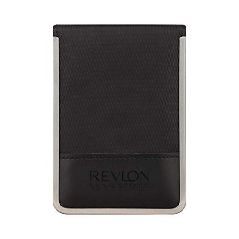 Revlon 남성용 미용 키트, 손톱깎이, 안전 미용 가위, 네일 파일 및 핀셋, 고정밀 제모 도구, 스테인레스 스틸(1팩)
