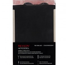 Revlon 남성용 미용 키트, 손톱깎이, 안전 미용 가위, 네일 파일 및 핀셋, 고정밀 제모 도구, 스테인레스 스틸(1팩)