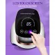 UV LED 네일 램프, Gugusure 업그레이드 LCD 디스플레이, 자동 센서 및 4개의 타이머 설정을 갖춘 젤 폴리쉬용 180W 네일 건조기, 살롱 및 가정용 42개의 LED 비즈가 있는 전문 젤 경화 램프 젤 폴리쉬 라이트