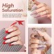 AZUREBEAUTY 31-in-1 딥 파우더 네일 스타터 키트, 브라운 누드 핑크 그레이 아크릴 디핑 파우더 20 라이트/다크 트렌드 색상 전문 세트, 재활용 트레이 시스템 및 리퀴드 탑/베이스 코트 활성제, 프랑스 네일 아트 매니큐어 DIY 살롱용