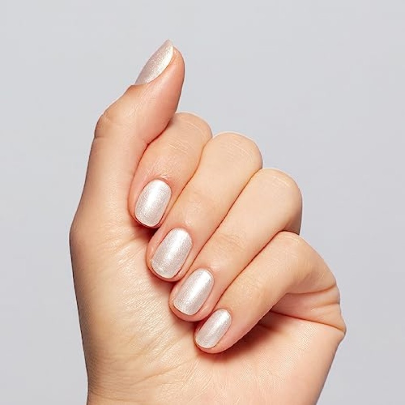 OPI 네일 래커, 쉬어 & 쉬머 마감 뉴트럴 매니큐어, 최대 7일 지속, 칩 방지 및 속건성, 2023 가을 컬렉션, Big Zodiac Energy, Gemini and I, 0.5fl oz