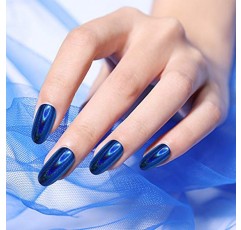Artdone 20 항아리 크롬 네일 파우더 메탈릭 미러 효과 홀로그램 오로라 카멜레온 안료 1g/병 네일 아트 젤 폴란드어 인어 유니콘 디핑 파우더…