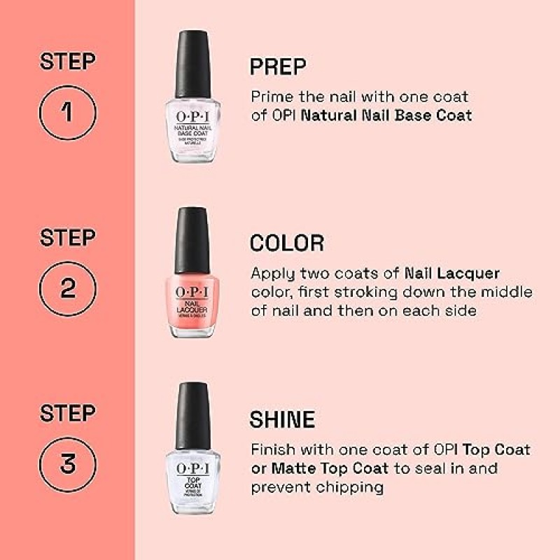 OPI 매니큐어 탑 코트 | 하이샤인 | 0.5액량 온스