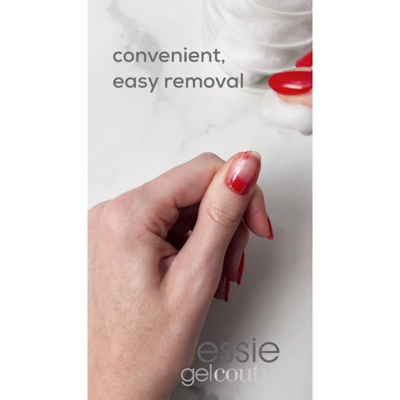 essie gel couture, 오랫동안 지속되는 매니큐어, 8가지 무첨가 비건, 패션 프리덤, 그레이, 태슬 프리, 0.46 fl oz